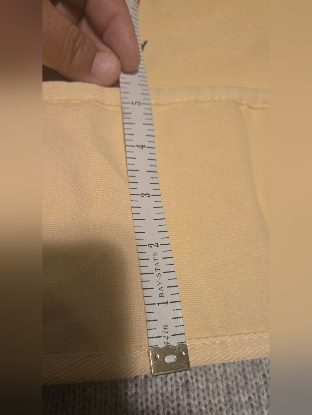 Sunny Tails Yellow Canvas Shoulder Tote - Picture 8 of 8